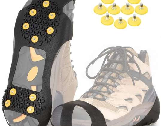 CRAMPONES CADENAS CLAVOS REVESTIMIENTOS ANTIDESLIZANTES 42 45