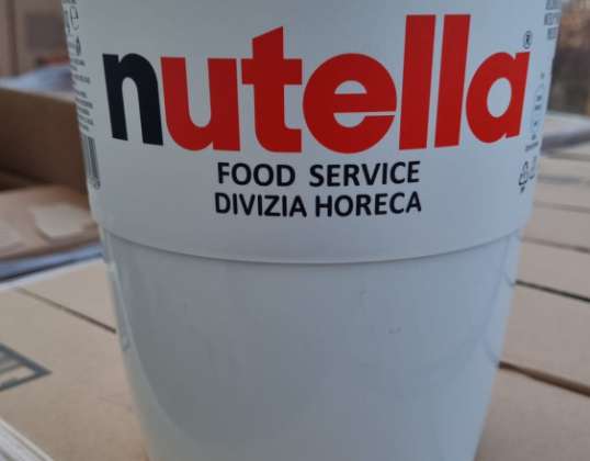 Nutella Hasselnøddepålæg (3 kilo) Food service mærke: Nutella EAN: 8000500131329