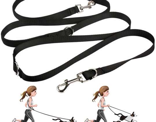 DOG TRAINING LEASH ADJUSTABLE DETACHABLE 155CM