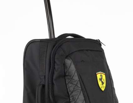 PUMA FERRARI COLLECTION TROLLEY WITH TELESCOPIC HANDLE AND TWO WHEELS