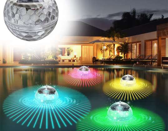 Lightball - Πλωτό Φωτιστικό Πισίνας- Φως πισίνας, Πλωτό φως, Λάμπα νερού