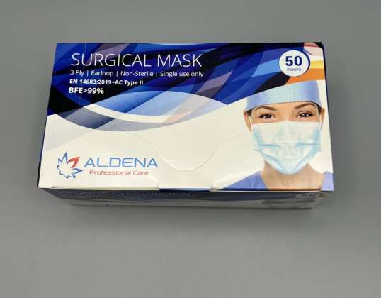 Chirurgické masky na tvár ALDENA