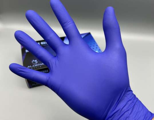 Nejlepší a nejlevnější nitrilové rukavice v Evropě, značka ALDENA ( INDIGO)