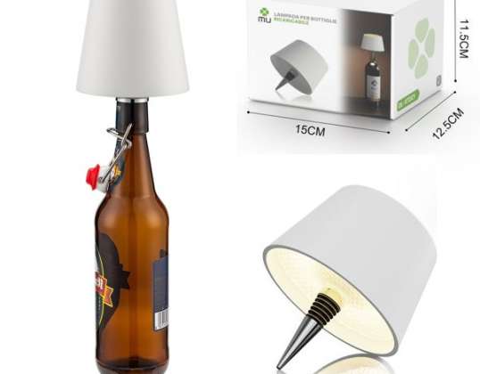 ¡Lámpara LED táctil XTDZ1 blanca apta para todos los tipos y tamaños de botellas! 3000K-4500K-6500K