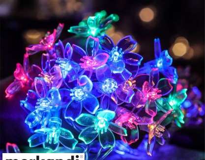 String lights with flower motif (3 m) DAISYGLOW