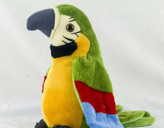 Talande papegoja- Talande fågel, Härmande papegoja, Pratsam papegoja