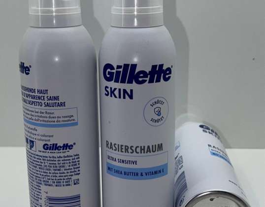 Gillette Skin Ултра чувствителна мъжка пяна за бръснене 240 мл
