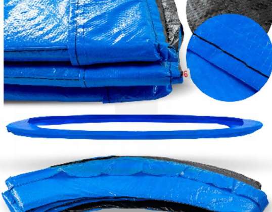 Trampolin fjederdæksel beskytter sikkerhedsmåtte skumkrave til trampolin 183cm 6ft
