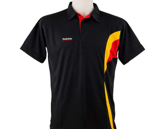 Men's, ladies' and children's sports polo shirts - In the colours of Belgium / Germany