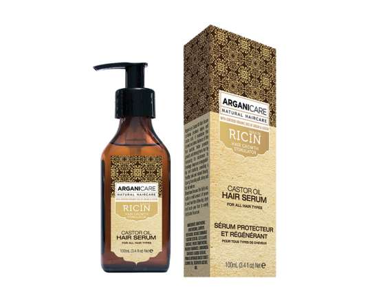 Arganicare Castor Oil Hair Growth Stimulating Serum 100 ml