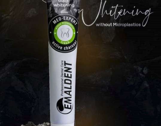 EMALDENT Activated Charcoal Toothpaste Professional Dental Care Made in Germany