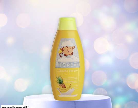 Forea - Shower &amp; Shampoo for Kids - 500ml -Made in Germany- EUR.1