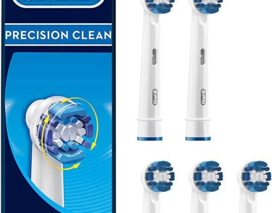 Oral-B Precision Clean EB20 5CT (4+1) Ersatzbürstenköpfe für elektrische Zahnbürsten