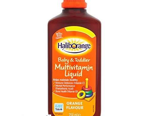 Haliborange Multivitamine Vloeibaar 250ml - Uitgebreid vloeibaar vitaminesupplement voor alle leeftijden