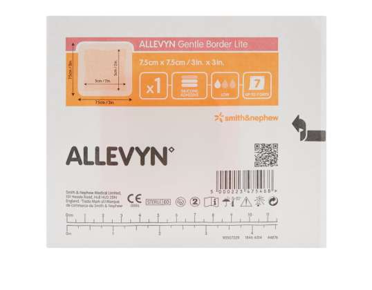 S&N ALLEVYN GB LITE 7.5X7.5CM (3"X3")10CT 66800834