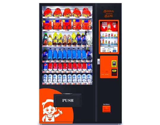 Salgsautomat / Snack Machine / MM-CSC-60C (22SP), fabrikken ny, tilpasses