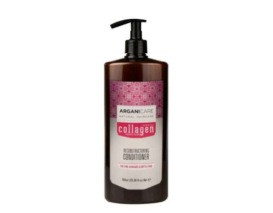 Arganicare Collagen Odżywka odbudowująca do cienkich włosów 750 ml