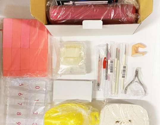 Nail salon accessories mix, nail care, miscellaneous Models and colours, for resellers, A-stock