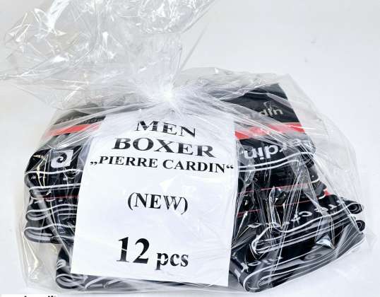 Pierre Cardin Erkek Boxer Şort - Rahat Pamuklu İç Giyim, 12'li Paket