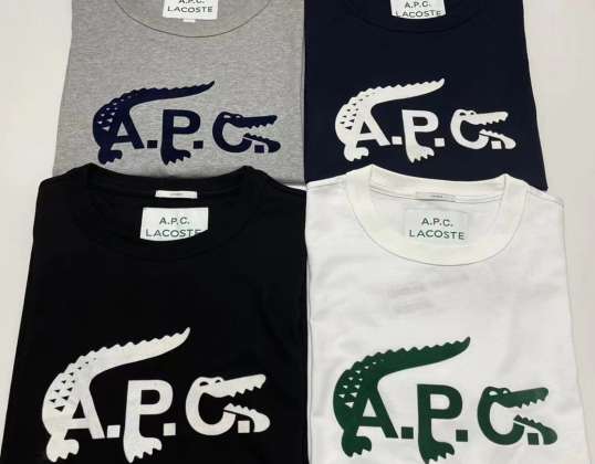 Lacoste A.P.C. t-shirt, for men , sizes XS - S - M - L - XL