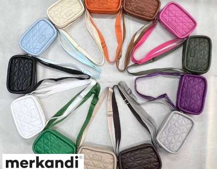 Turkey presents a wide variety of women's handbags with different model variants and color variants for wholesale.