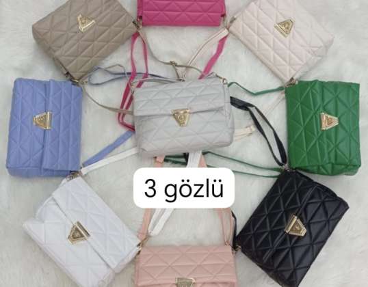 Турция предлага богат избор от дамски чанти с различни варианти на модела и цветови варианти за търговия на едро.