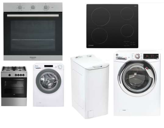 WHITE APPLIANCE STOCK LOT