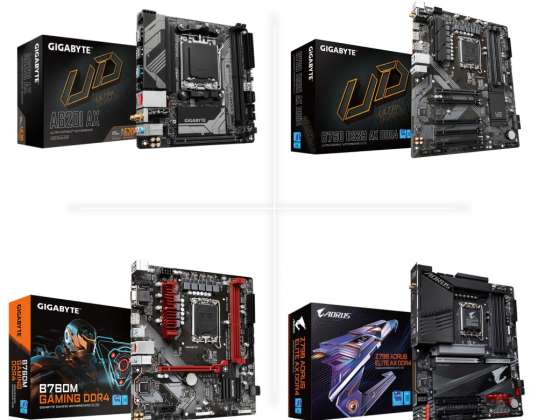 Wide Variety of Gigabyte Motherboards: Competitive Prices and Official Warranty
