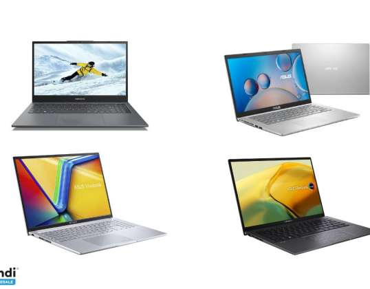 Set of 259 New Laptops with Original Packaging - Asus, Acer, Medion, Lenovo