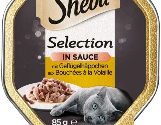 POULET VOLAILLE SAUCE SHEBA 85G SL