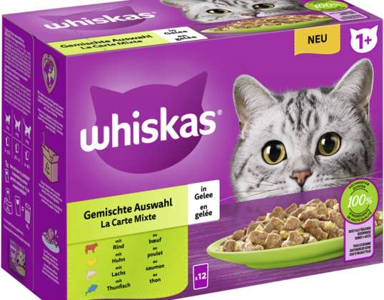 WHISKAS MP 1 ACC. TO SELECTION GEL 12X85G B