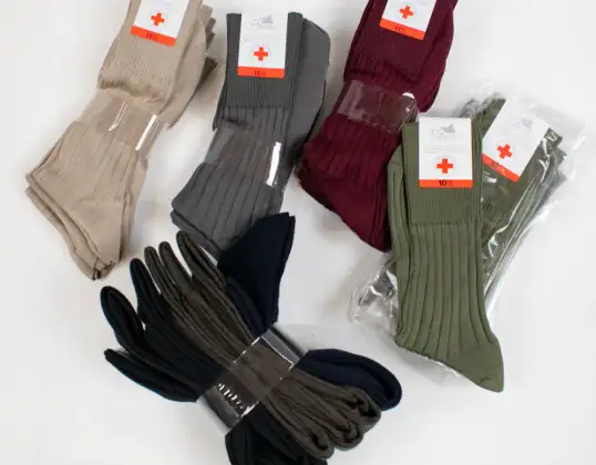 Accessoires voor heren: Sanitaire sokken voor heren - Calzificio Rica, Made in Italy
