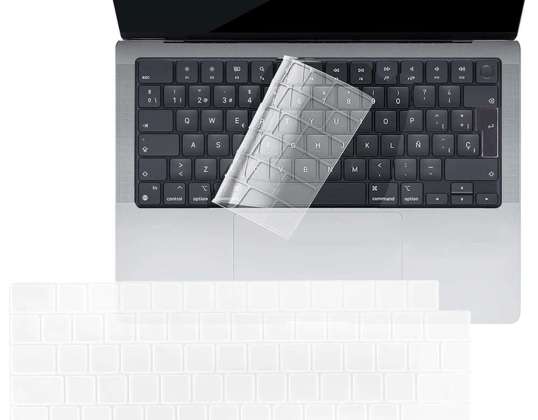 Силиконовый защитный чехол для клавиатуры Alogy для Apple Macbook Pro