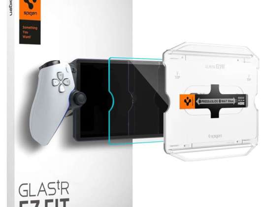 Verre trempé Spigen Glas.tR « Ez Fit » pour Sony Playstation Portal Cle