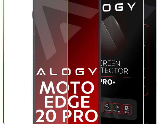Displayschutzfolie aus gehärtetem Glas 9H Alogy für Motorola Edge 20