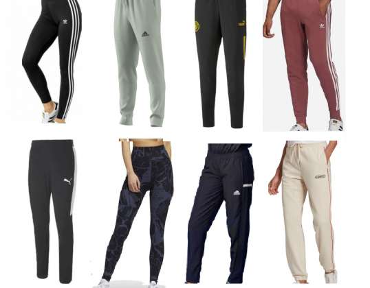 Adidas, Reebok, Puma, Kappa and more pants bundle - 200p total