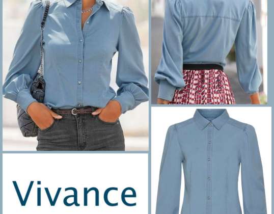 020091 ¡Elige una camisa de mujer de la empresa alemana Vivance y no te arrepentirás!