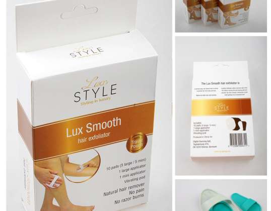 100 Stk. LUX SMOOTH painless hair remover Großhandel Restposten Kleinhandel