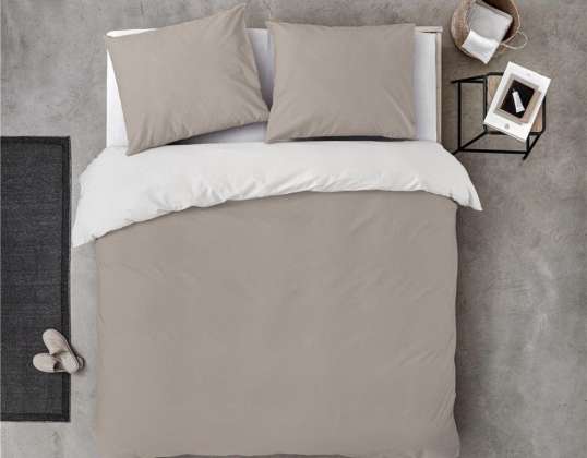 Byrklund &#039;Side Way&#039; cotton duvet covers - 140x220+20cm