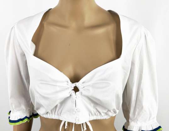 103 τμχ Dirndl Μπλούζα Γυναικεία Μπλούζα Χονδρική Remnant Retail