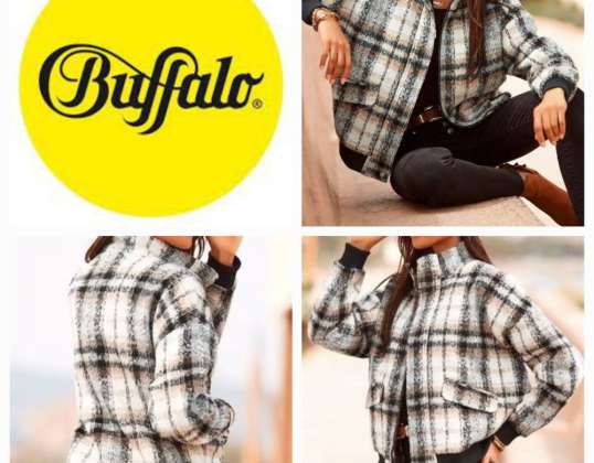 050071"Buffalo" moteriška bombonešio striukė yra geras pasirinkimas toms dienoms, kai lauke nėra per šalta, bet vis tiek pakankamai vėsu