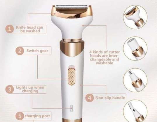 Hairster	4 in 1 electric hair removal device