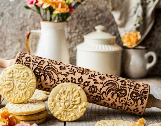 Engraved Cookie Roller - SALES HIT 2023, perfect gift idea! Size LARGE