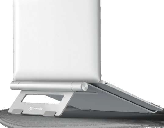 Aluminium Laptopstandaard 10&quot; 15 8&quot; ONKRON DN01 Zilver