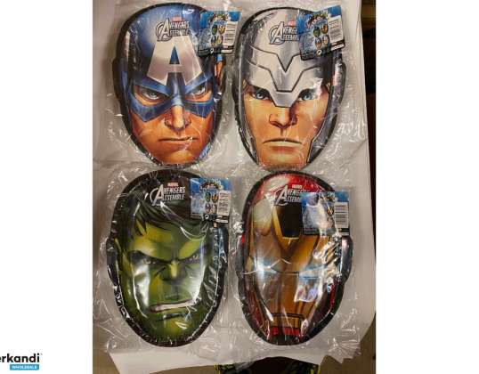 71 Packs of Disposable Tableware and Party Supplies with &quot;Marvel Avengers&quot; Motif for Kids Children's Birthday Party, Remaining Stock Wholesale