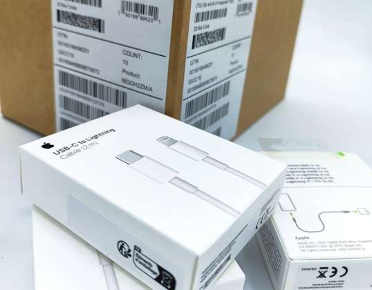 Apple kábel USB-C - Lightning 2m buborékcsomagolás iPhone, iPad, iPod készülékekhez