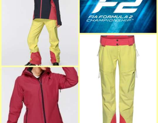050050 Vă prezentăm un mix de îmbrăcăminte de schi pentru fete de la compania germană F2