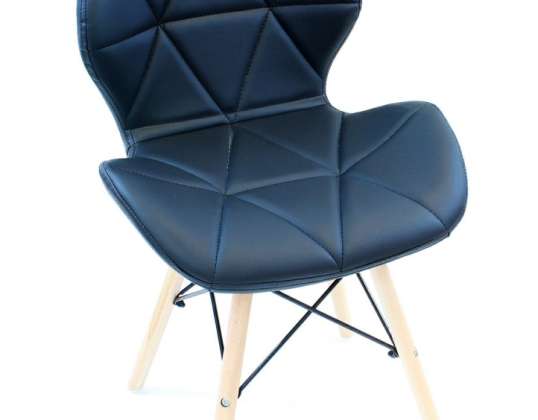 CA17FOUT PRESTIGE CHAIR LEATHER BLACK