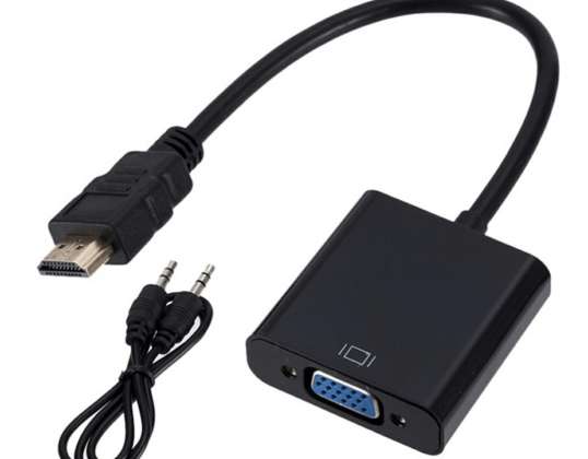 HD31A HDMI NAAR VGA AUDIO CONVERTER