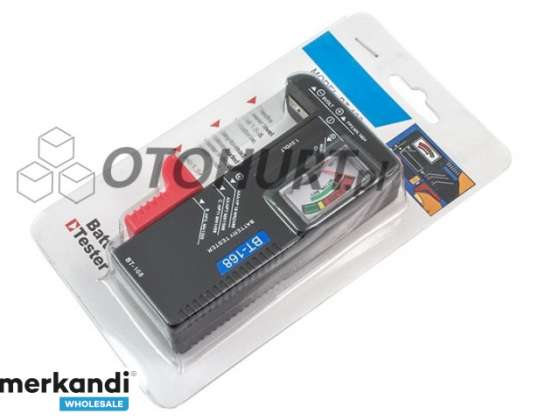 Batteri meter tester oppladbart batteri r3 r6 AAA AA